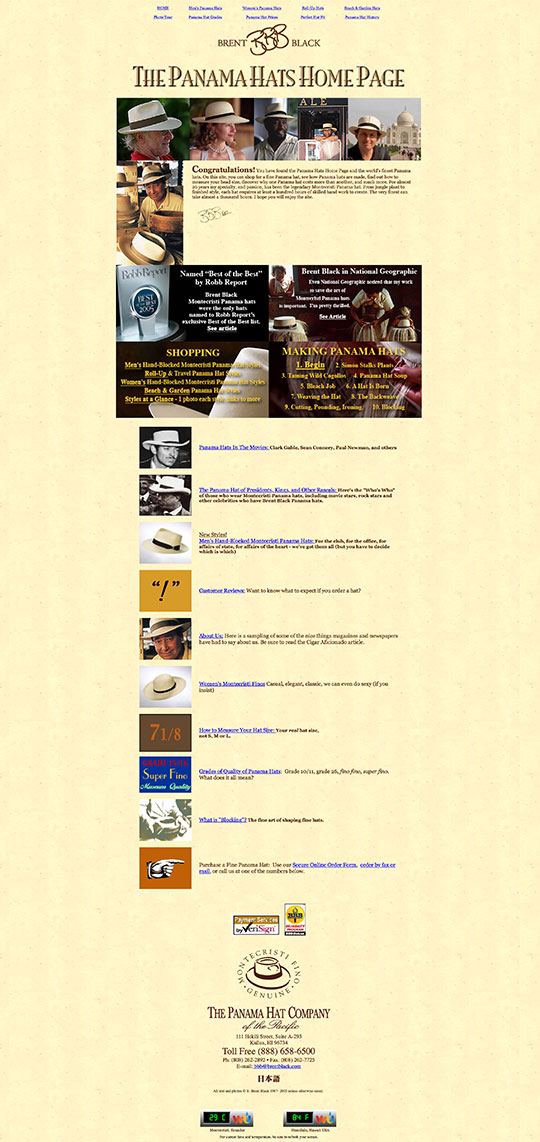 Brent Black’s Old Home Page