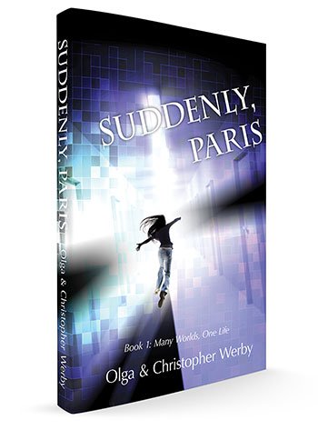 Book Mockup for “Suddenly, Paris”