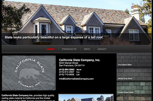 California Slate Home Page