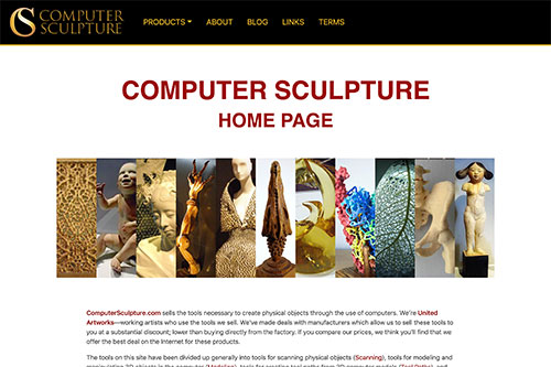 Computer Sculpture Home Page (top)